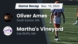 Recap: Oliver Ames  vs. Martha's Vineyard  2023