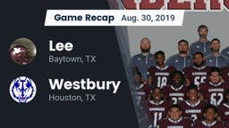 Recap: Lee  vs. Westbury  2019