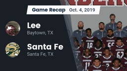 Recap: Lee  vs. Santa Fe  2019