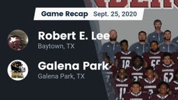 Recap: Robert E. Lee  vs. Galena Park  2020