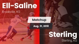 Matchup: Ell-Saline High vs. Sterling  2018
