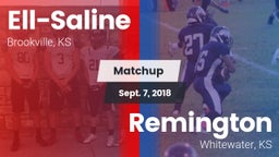 Matchup: Ell-Saline High vs. Remington  2018