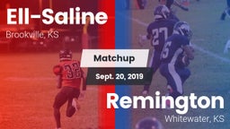 Matchup: Ell-Saline High vs. Remington  2019