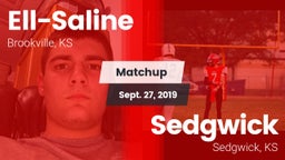 Matchup: Ell-Saline High vs. Sedgwick  2019