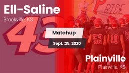 Matchup: Ell-Saline High vs. Plainville  2020