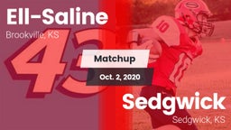 Matchup: Ell-Saline High vs. Sedgwick  2020