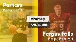 Matchup: Perham  vs. Fergus Falls  2016