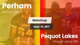 Matchup: Perham  vs. Pequot Lakes  2017
