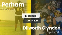 Matchup: Perham  vs. Dilworth Glyndon  2017