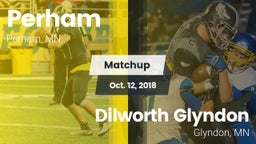 Matchup: Perham  vs. Dilworth Glyndon  2018