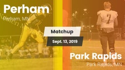 Matchup: Perham  vs. Park Rapids  2019