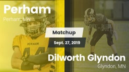 Matchup: Perham  vs. Dilworth Glyndon  2019