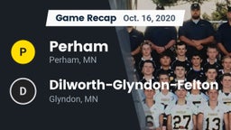 Recap: Perham  vs. Dilworth-Glyndon-Felton  2020
