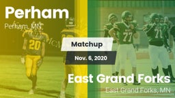 Matchup: Perham  vs. East Grand Forks  2020