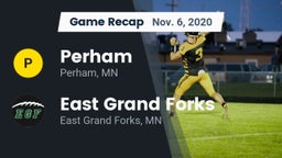 Recap: Perham  vs. East Grand Forks  2020