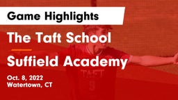 The Taft School vs Suffield Academy Game Highlights - Oct. 8, 2022