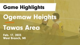Ogemaw Heights  vs Tawas Area  Game Highlights - Feb. 17, 2023