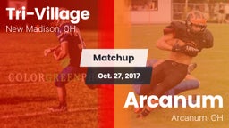Matchup: Tri-Village High vs. Arcanum  2017