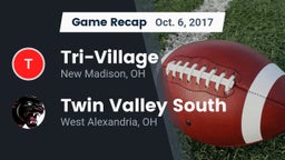 Recap: Tri-Village  vs. Twin Valley South  2017