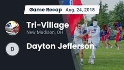 Recap: Tri-Village  vs. Dayton Jefferson 2018