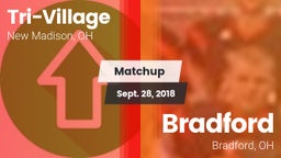 Matchup: Tri-Village High vs. Bradford  2018