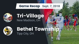Recap: Tri-Village  vs. Bethel Township  2018