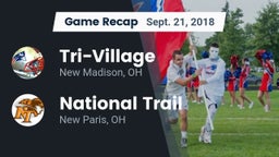 Recap: Tri-Village  vs. National Trail  2018