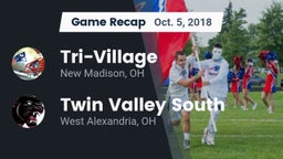 Recap: Tri-Village  vs. Twin Valley South  2018