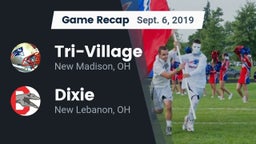 Recap: Tri-Village  vs. Dixie  2019