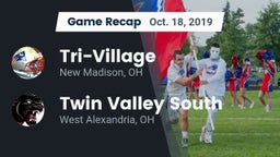 Recap: Tri-Village  vs. Twin Valley South  2019