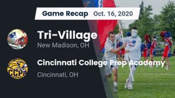 Recap: Tri-Village  vs. Cincinnati College Prep Academy  2020