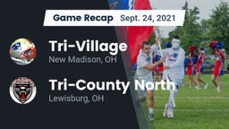 Recap: Tri-Village  vs. Tri-County North  2021