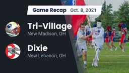 Recap: Tri-Village  vs. Dixie  2021