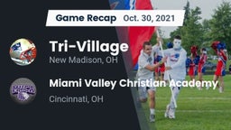 Recap: Tri-Village  vs. Miami Valley Christian Academy 2021