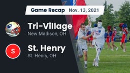 Recap: Tri-Village  vs. St. Henry  2021