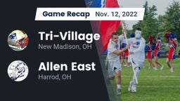 Recap: Tri-Village  vs. Allen East  2022