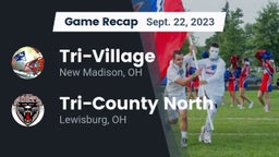 Recap: Tri-Village  vs. Tri-County North  2023