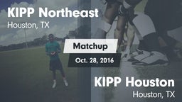 Matchup: KIPP Northeast vs. KIPP Houston  2016