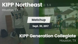 Matchup: KIPP Northeast vs. KIPP Generation Collegiate 2017