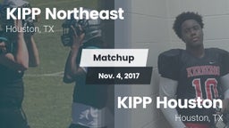 Matchup: KIPP Northeast vs. KIPP Houston  2017