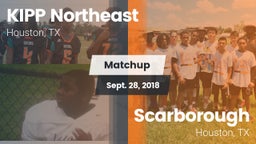 Matchup: KIPP Northeast vs. Scarborough  2018