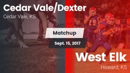 Matchup: Cedar Vale/Dexter Hi vs. West Elk  2017