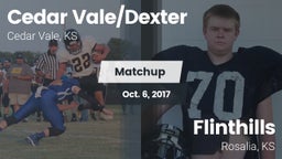 Matchup: Cedar Vale/Dexter Hi vs. Flinthills  2017