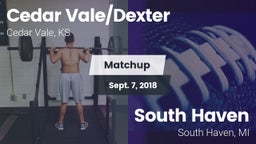 Matchup: Cedar Vale/Dexter Hi vs. South Haven  2018