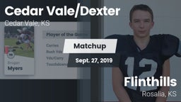 Matchup: Cedar Vale/Dexter Hi vs. Flinthills  2019