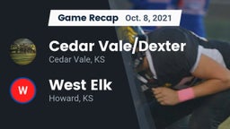 Recap: Cedar Vale/Dexter  vs. West Elk  2021