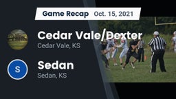 Recap: Cedar Vale/Dexter  vs. Sedan  2021