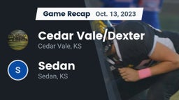 Recap: Cedar Vale/Dexter  vs. Sedan  2023