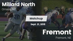 Matchup: Millard North vs. Fremont  2018