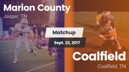 Matchup: Marion County High vs. Coalfield  2017